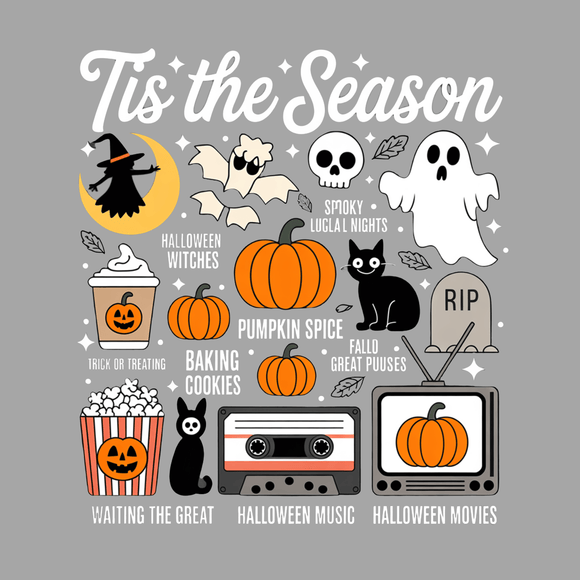 Tis the Season Retro Halloween