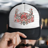 Valentine Camo Deer with Glasses