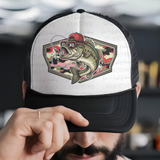 Valentine Camo Fish with XO Glasses