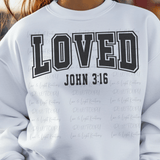 Varsity Letters_ Loved John 3_16