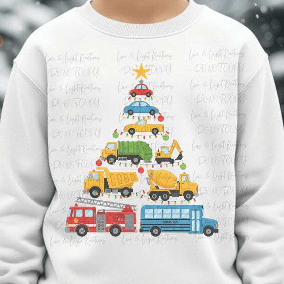 Vehicles Christmas Tree