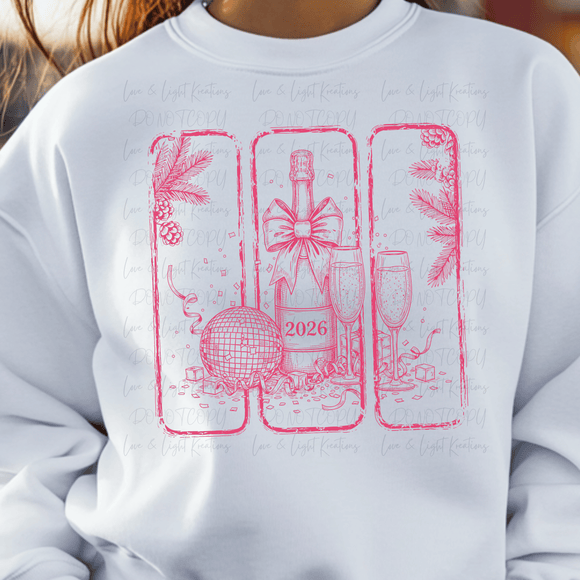 Vintage New Year Doodle