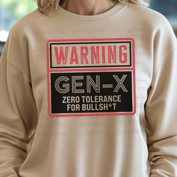 Warning Gen-X