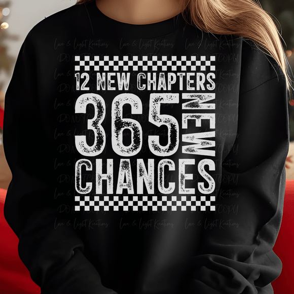 White Retro 12 New Chapters 365 New Chances