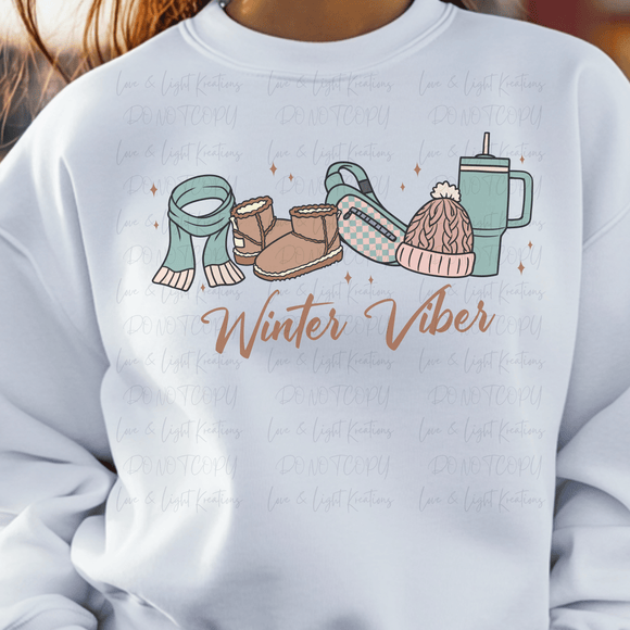 Winter Vibes with Winter Elements